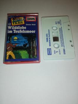 TKKG Folge 32 Wilddiebe im Teufelsmoor Blau Weiß 515811.7 Europa(Großes Fenster)